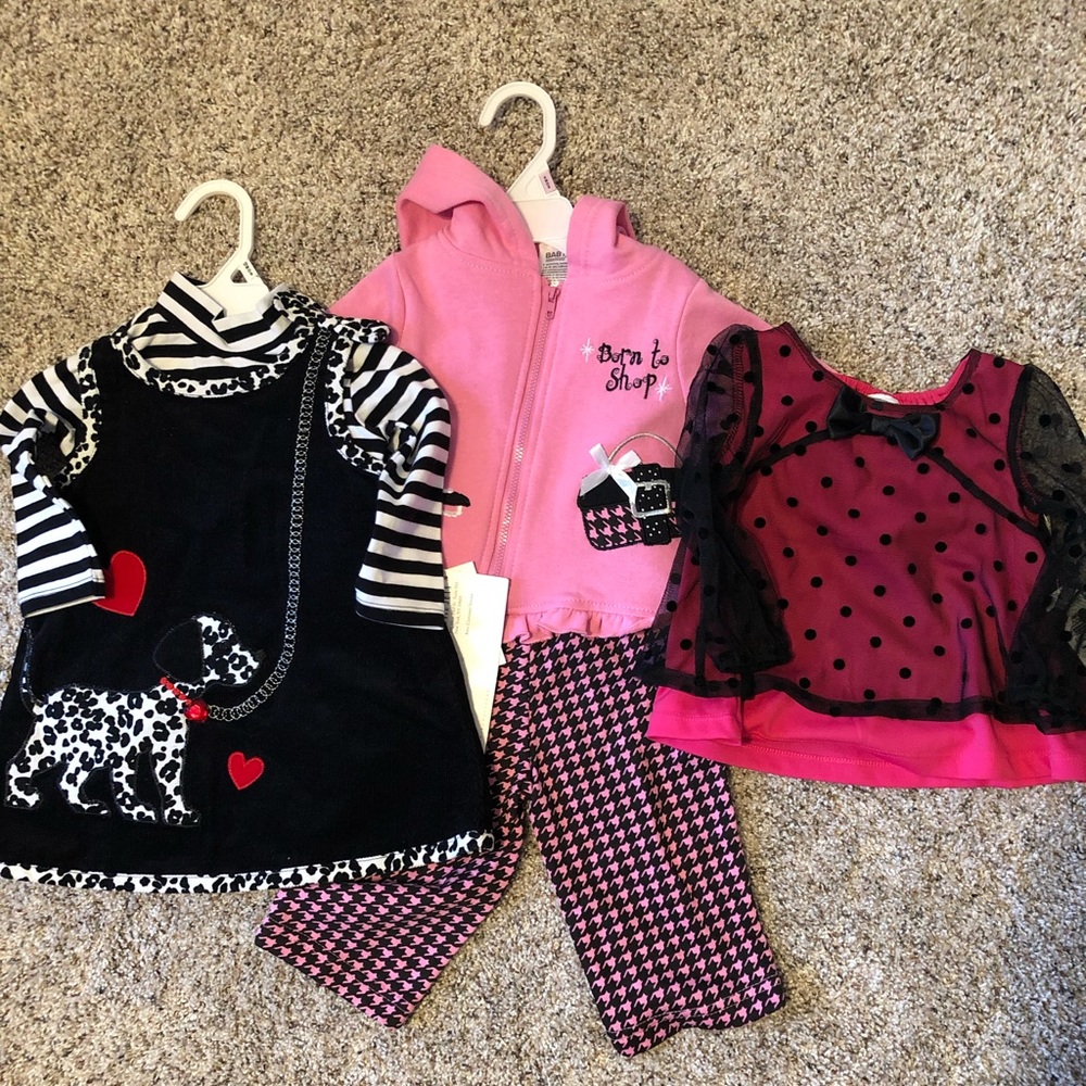 Baby Girl Outfit Bundle